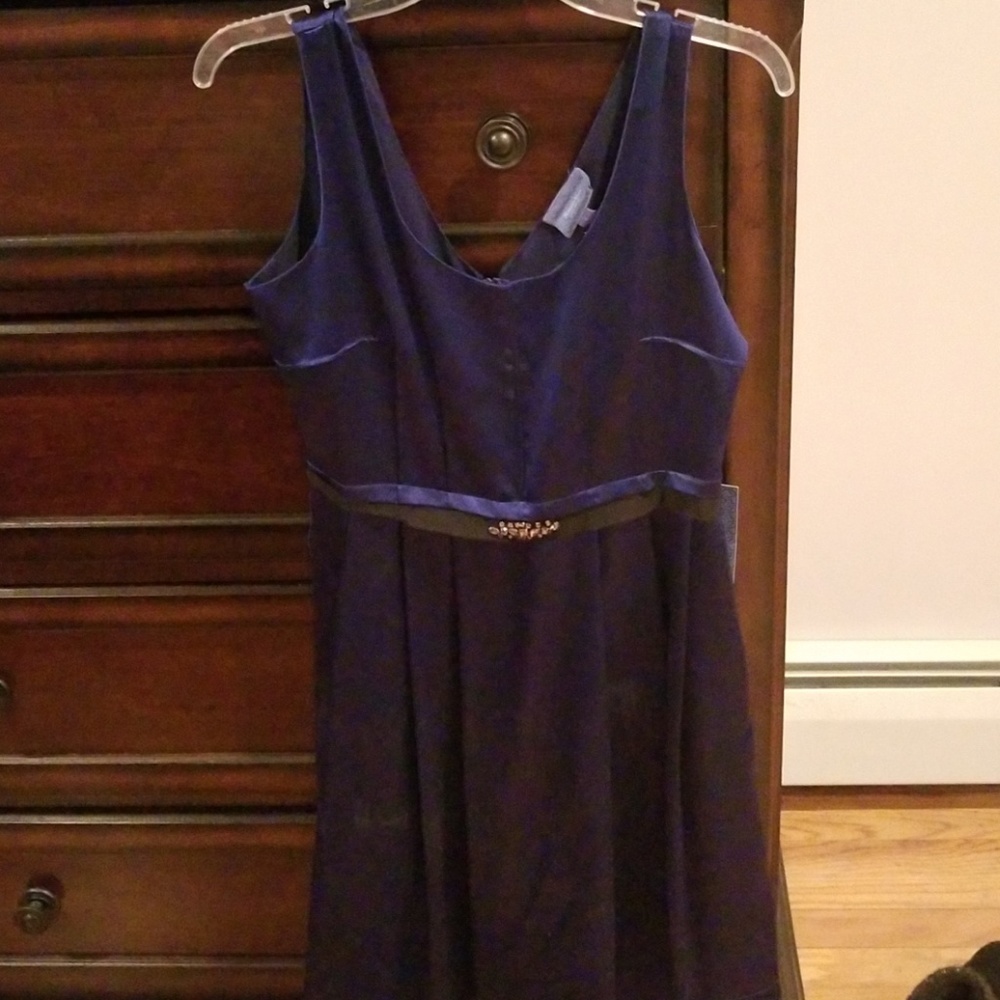 Blue dress